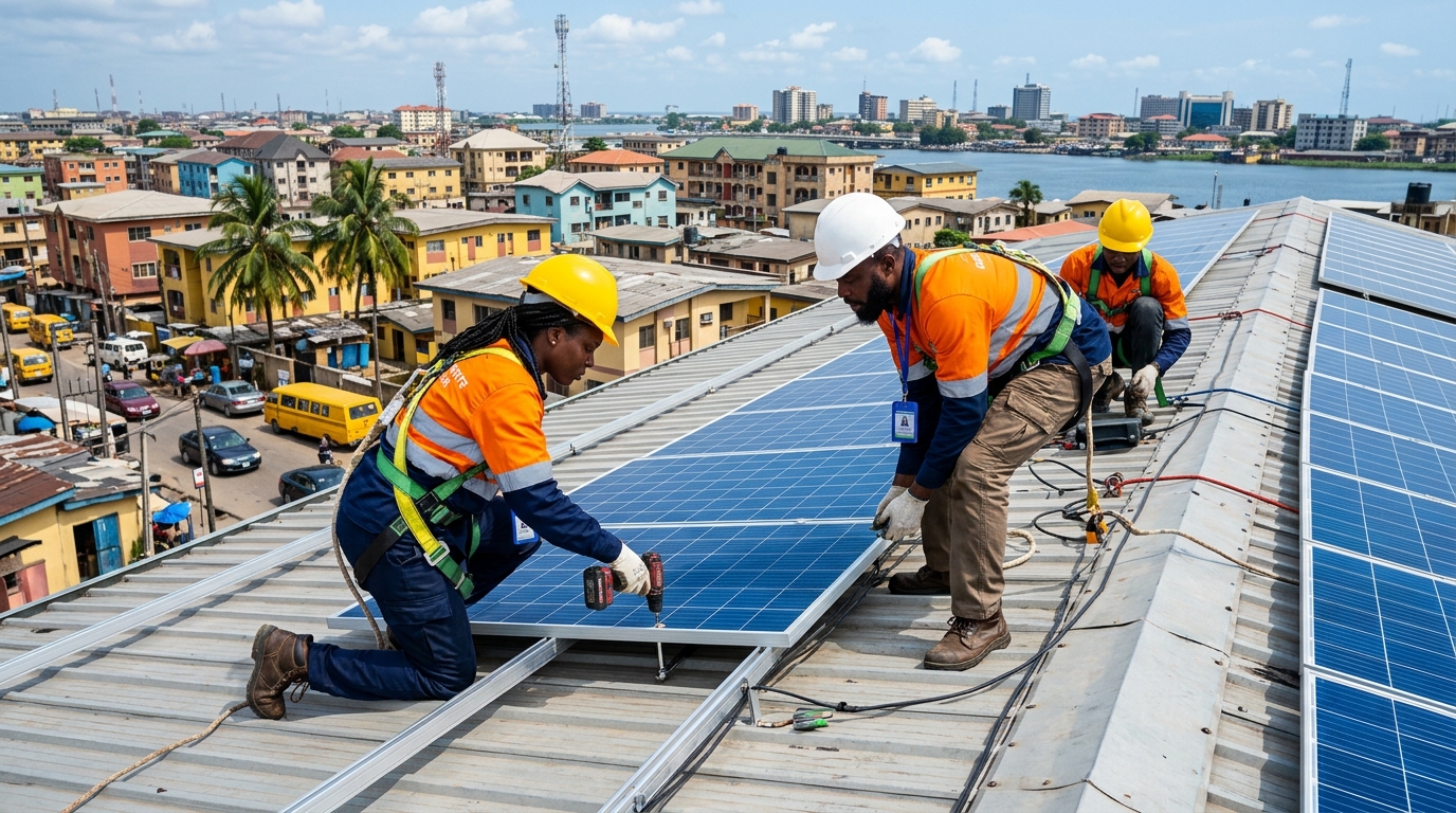Solar Panel Installation – Nigeria
